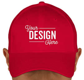 Canada - New Era 39THIRTY Stretch Fit Cotton Hat - Color: Scarlet Red