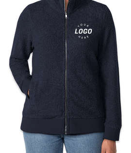 Charles River Women's Full Zip Sherpa Fleece Jacket