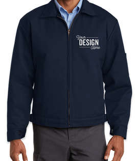 Red Kap Slash Pocket Work Jacket - Color: Navy