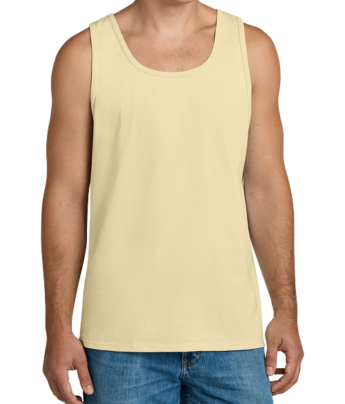 Jerzees Classics Cotton Tank in Surf Yellow