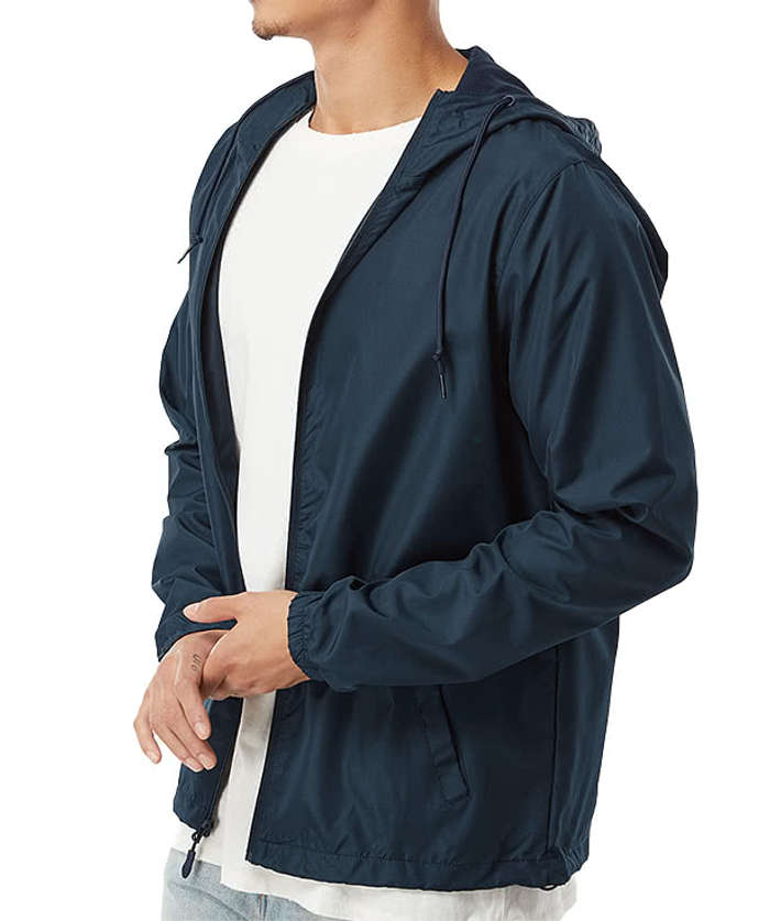 Lightweight Quarter-Zip Windbreaker Pullover Men's Jacket - Independen –  River Signs