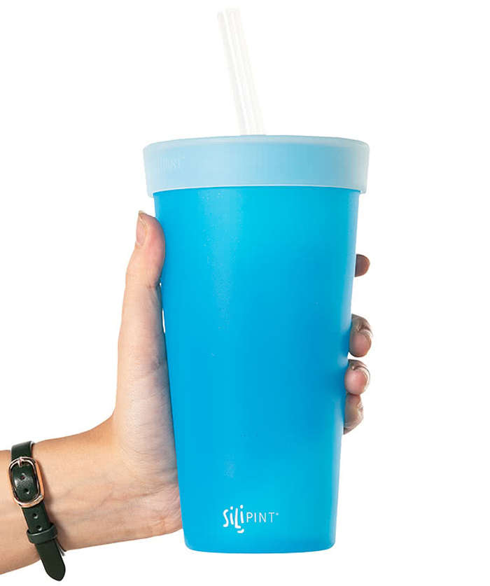 Custom Silipint 22 oz. Silicone Tumbler with Straw (Set of 24) - Design  Tumblers Online at