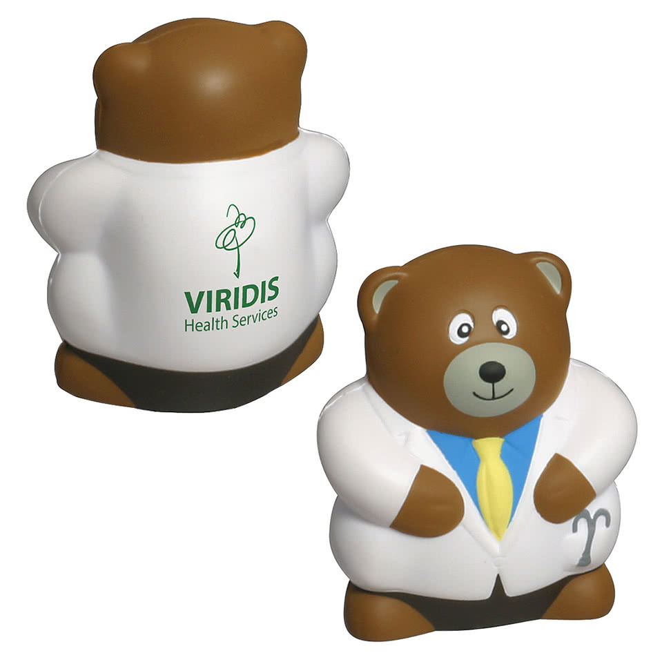 Male Physician Bear Stress Reliever