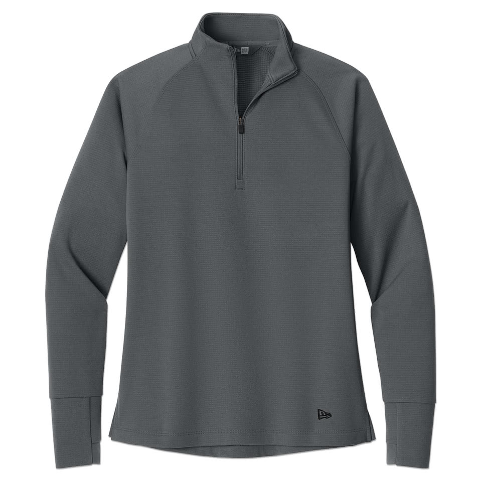 New Era Women's Stand Out Recycled Quarter Zip Sweatshirt - Printed