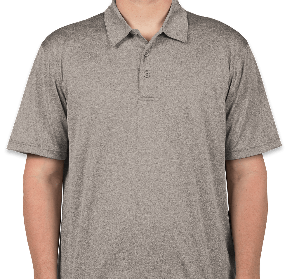 Sport-Tek Heather Contender Performance Polo - Embroidered-default