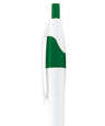 Dart White Body Retractable Pen (blue ink)