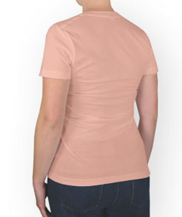 American Apparel USA-Made Juniors 50/50 T-shirt