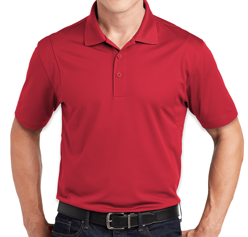 Sport-Tek Tall Sport-Wick Micro Pique Performance Polo - Embroidered-default