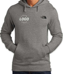 The North Face Logo Pullover Hoodie - Color: TNF Medium Grey Heather
