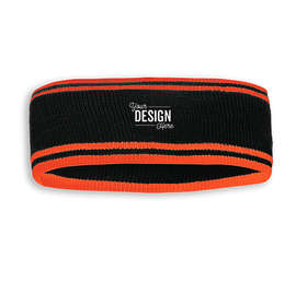 Holloway Homecoming Headband - Color: Black / Orange