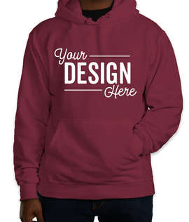 Port & Company Essential Pullover Hoodie - Color: Cardinal