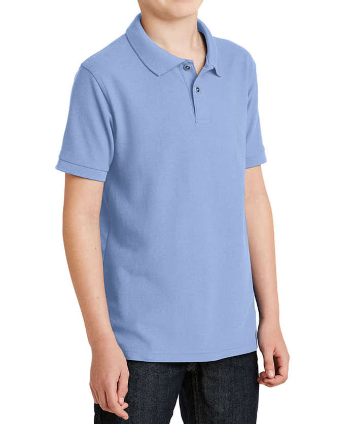 Port Authority Youth Silk Touch Polo