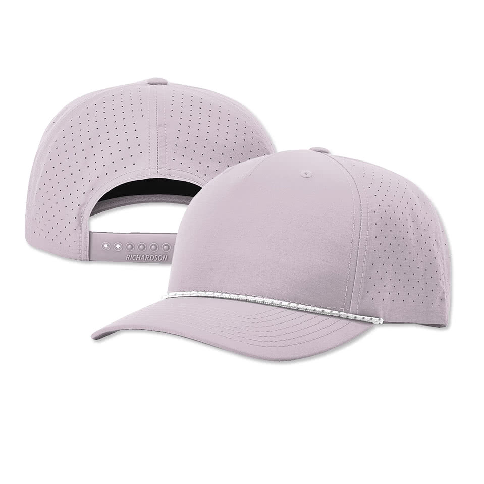 Richardson Rope Perforated Performance Baseball Hat - Embroidered