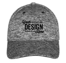 Sport-Tek Electric Heather Performance Hat - Color: Black Electric
