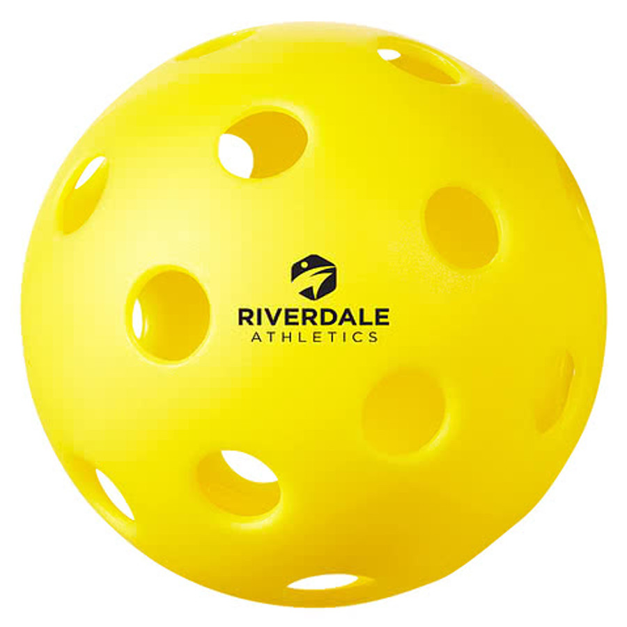 Indoor Plastic Pickleball in YELLOW