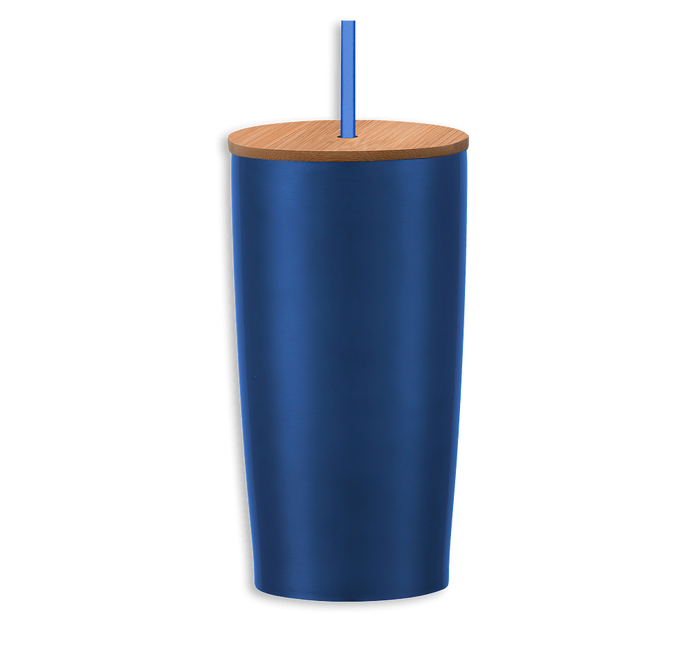 20 oz. Himalayan Stainless Steel Tumbler with Bamboo Lid-default