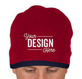 Canada - Sportsman Bottom Stripe Beanie - Color: Red / Navy