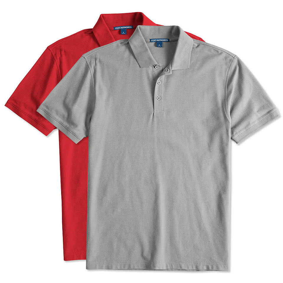 Port Authority Lightweight Classic Pique Polo - Printed