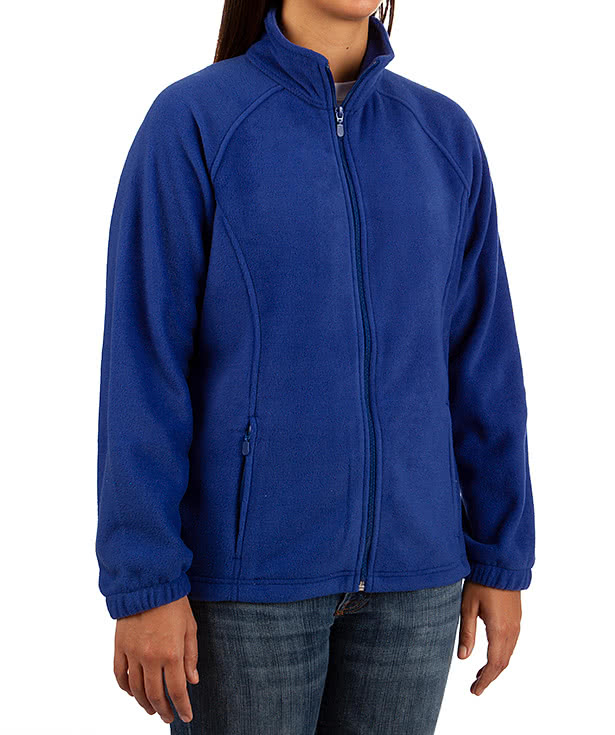 Harriton Women's Full Zip Fleece Jacket - Printed