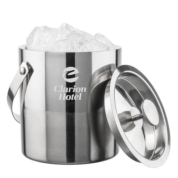 Laser Engraved Catania Insulated Ice Bucket