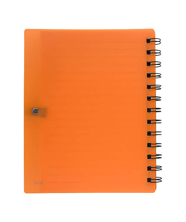 Tri-Pocket Soft Cover Spiral Notebook
