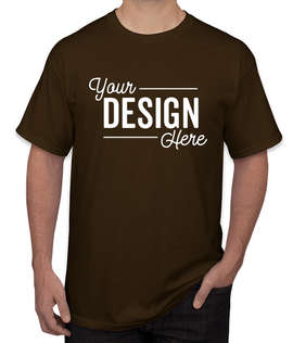 Canada - Gildan Ultra Cotton T-shirt - Color: Dark Chocolate