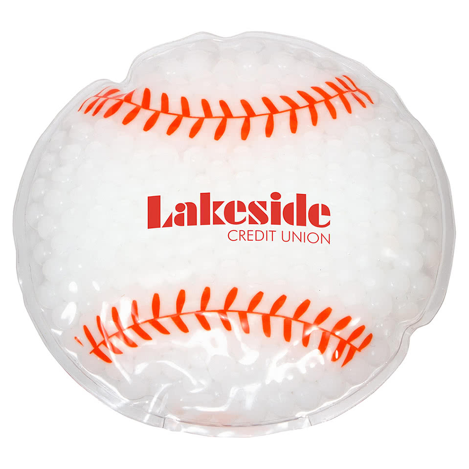 Baseball Aqua Pearls Hot/Cold Pack