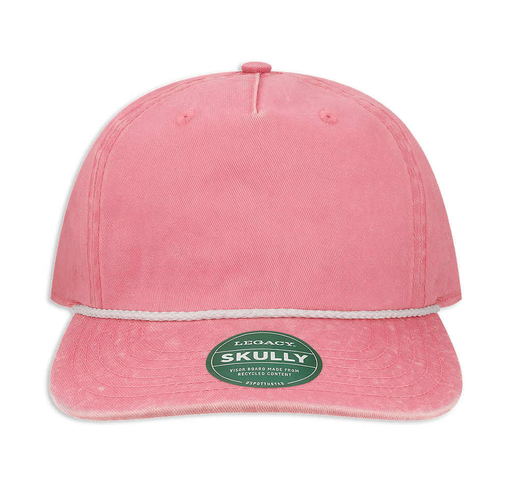 Legacy Skully Pigment Dyed Five Panel Rope Baseball Hat-default