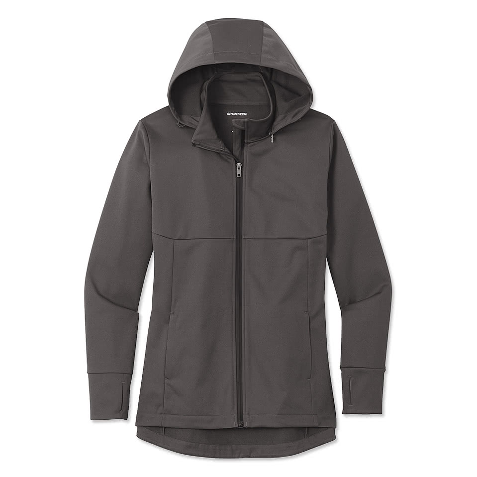 Sport-Tek Women's Hooded Soft Shell Jacket