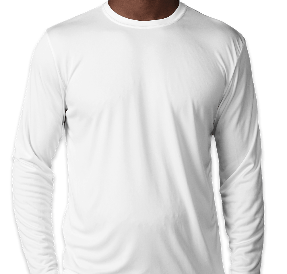 Sport-Tek Competitor Long Sleeve Performance Shirt custom printed