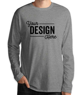 Delta Platinum Cotton Blend Long Sleeve T-shirt