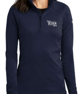 The North Face Women's Mountain Peaks Quarter Zip Fleece Pullover - Color: Urban Navy