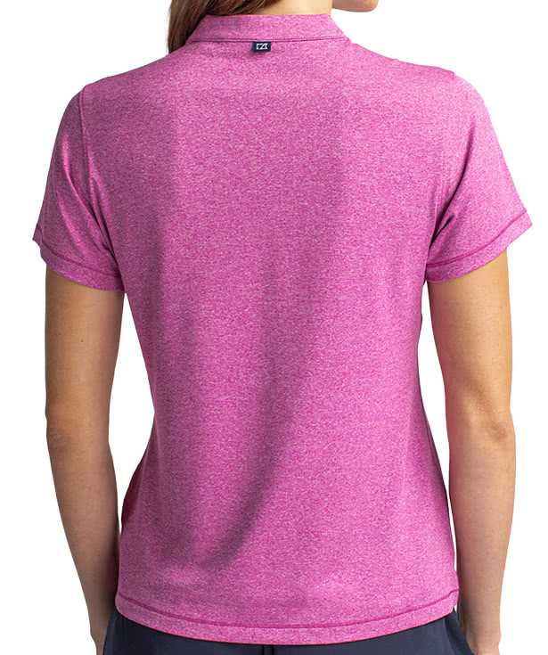Cutter & Buck Women's Forge Eco Heathered UPF 50+ Performance Polo