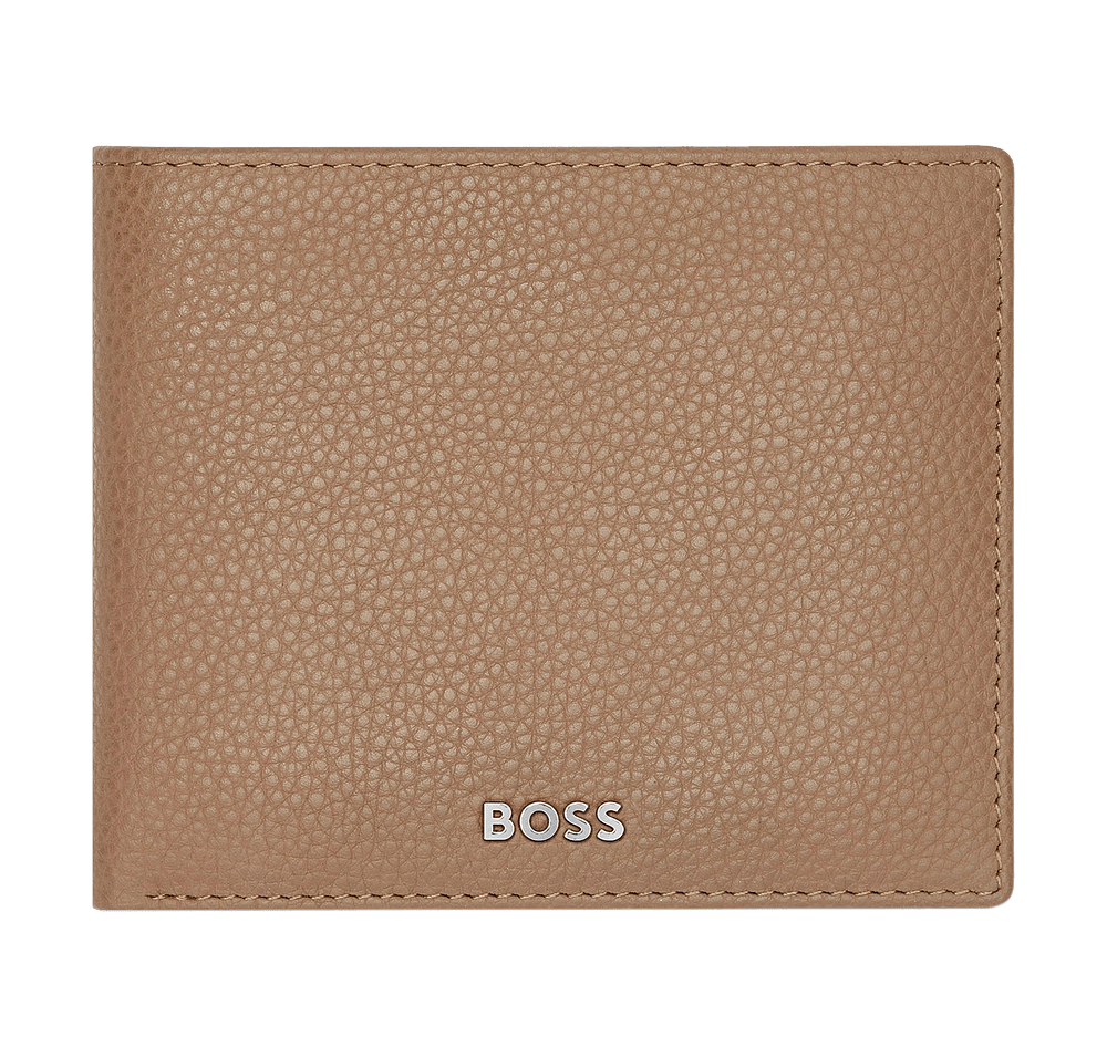 Hugo Boss Classic Grained Keychain & Wallet Set-default