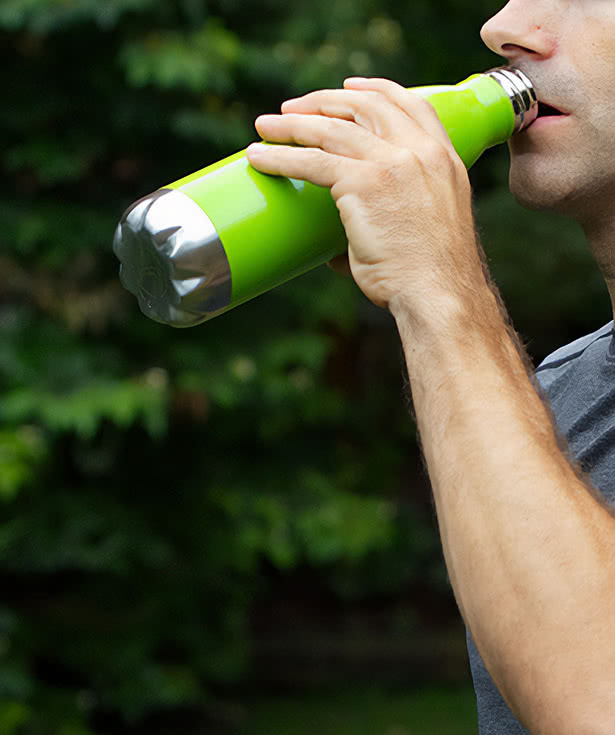 Full Color 17 oz. Prism Stainless Steel Insulated Water Bottle