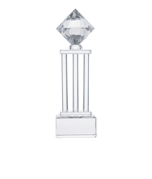 Laser Etched Ramsay Award in Clear