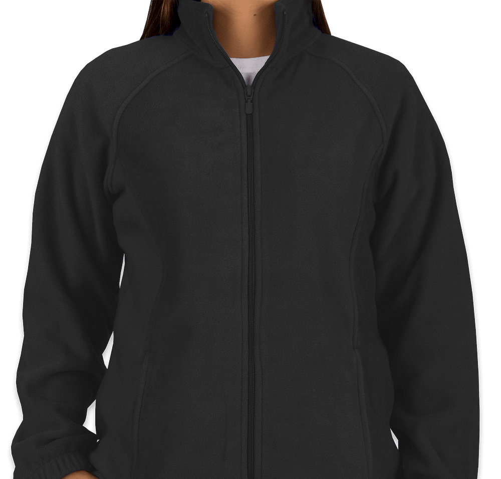 Harriton Women's Full Zip Fleece Jacket - Printed-default
