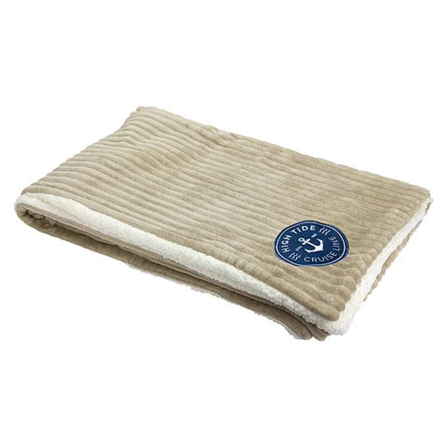 Fireside Sherpa & Flannel Blanket