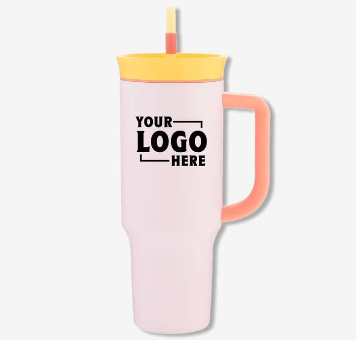 Custom Owala 40 oz. Stainless Steel Tumbler with Straw