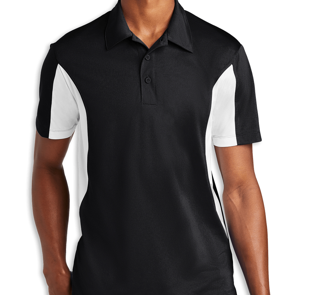 Sport-Tek Sport-Wick Colorblock Micro Pique Performance Polo-default