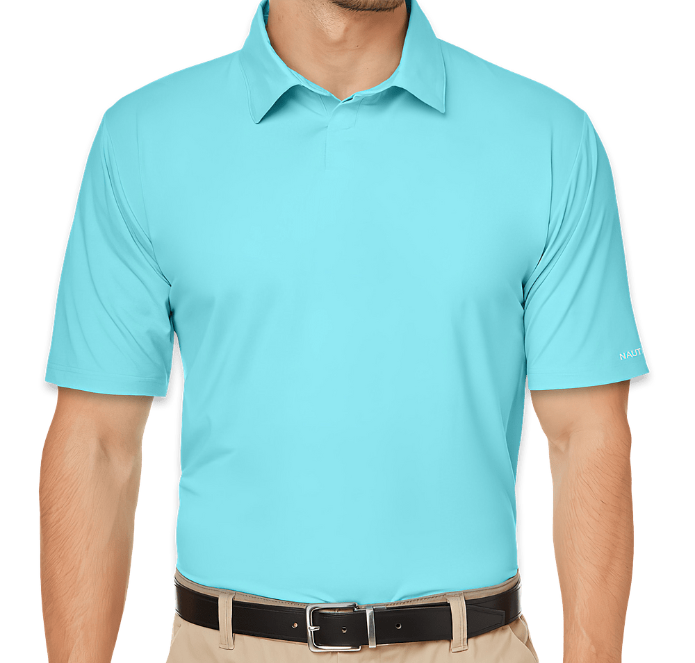 Nautica Saltwater UPF 40 Performance Polo - Printed-default