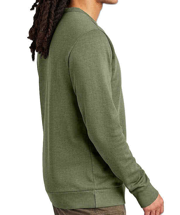 District Wash Garment Dyed Fleece Crewneck Sweatshirt