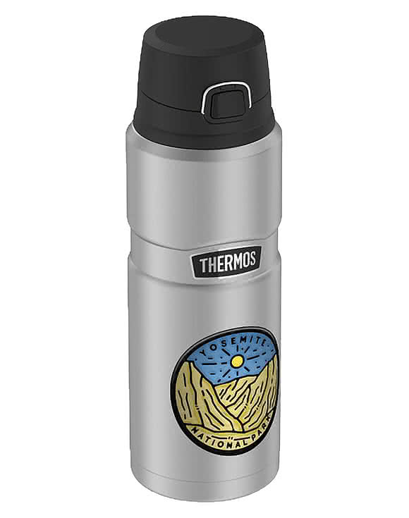 24 oz. Thermos Stainless King Stainless Steel Direct Drink Bottle