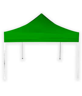 Full Color 10' Heavy Duty Canopy Tent - Color: Kelly Green