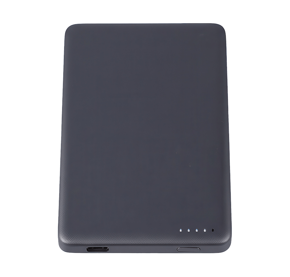Royale Aluminum 5,000 mAh Power Bank with 15W Magnetic Wireless Charger-default
