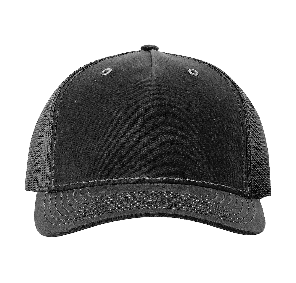 Richardson Hawthorne Five-Panel Snapback Trucker Hat - Printed-default