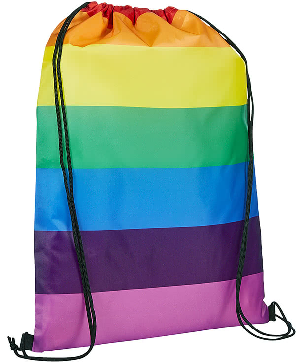 Rainbow Drawstring Bag