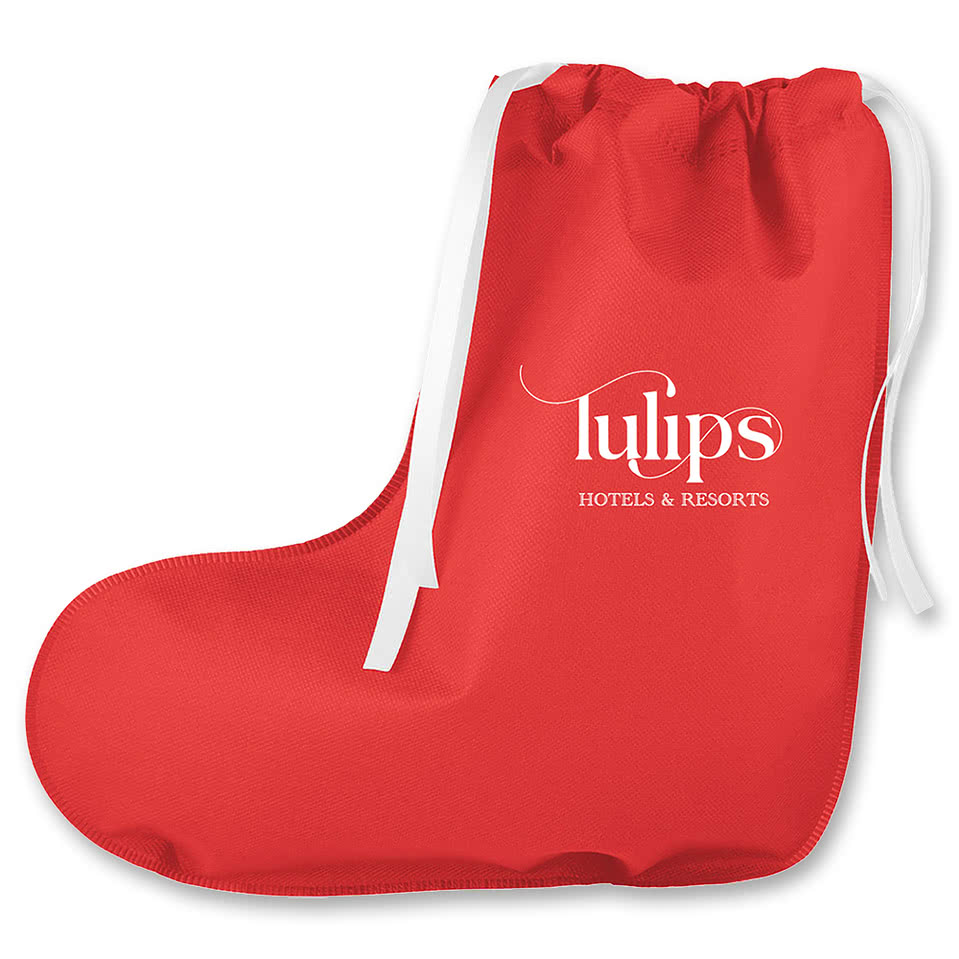 Stocking Shaped Non-Woven Gift Bag