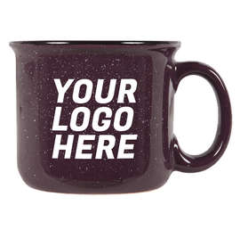 14 oz. Ceramic Camper Mug - Color: Plum
