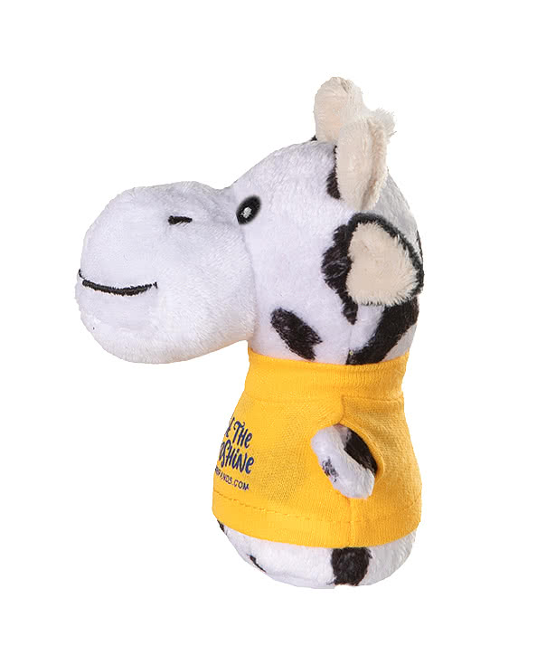 4" Shorty Cow Plush Animal